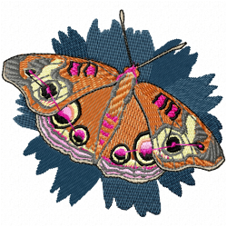Butterfly Embroidery Design 3